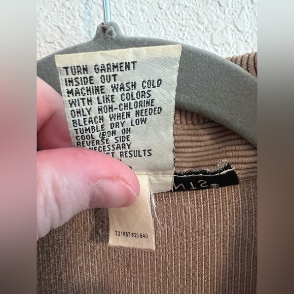 Requirements Tan Corduroy Jacket Size XL - Picture 6 of 8
